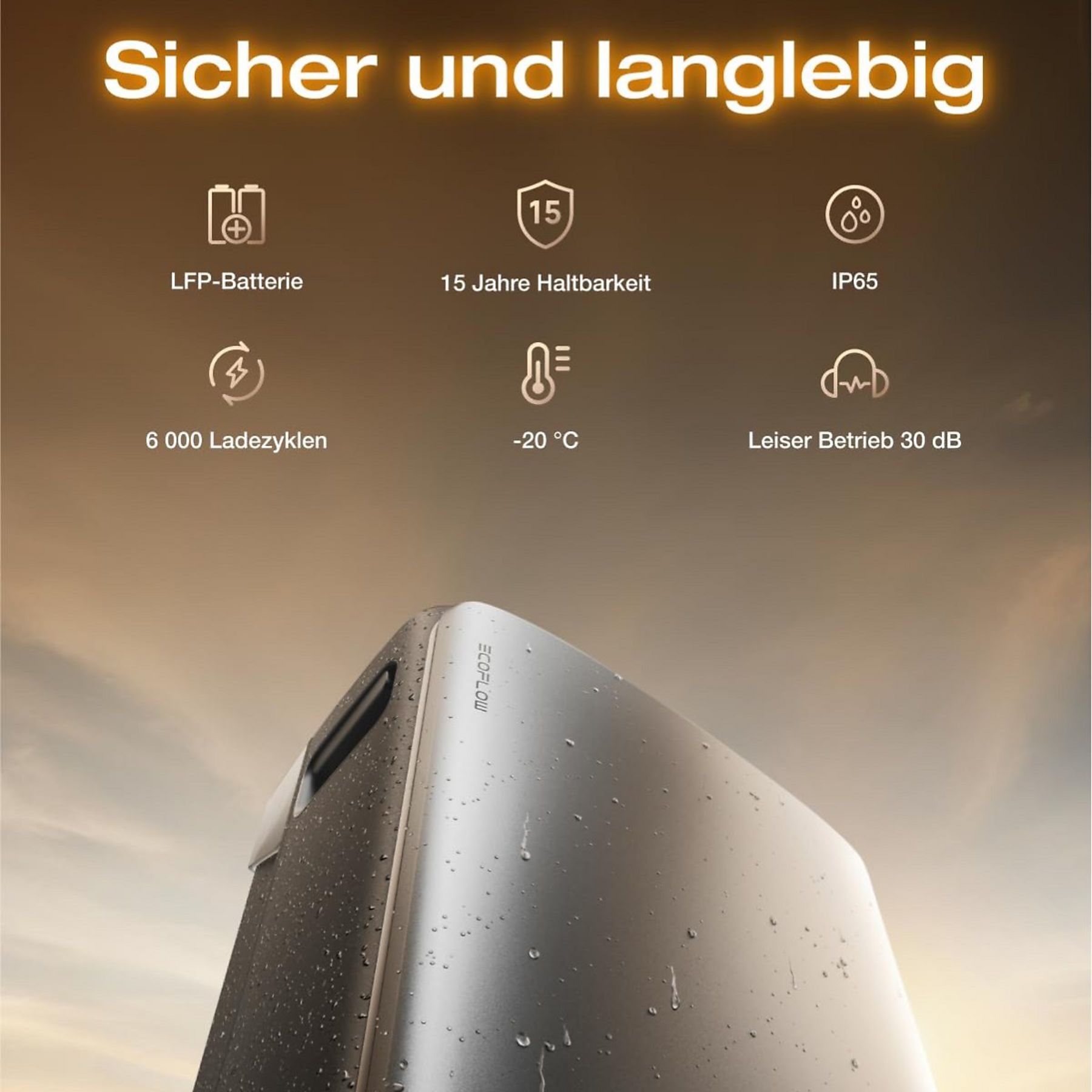 ECOFLOW STREAM Ultra X 3,84 kWh, 4 MPPT, batterie LFP batterie solaire noir – Image 4