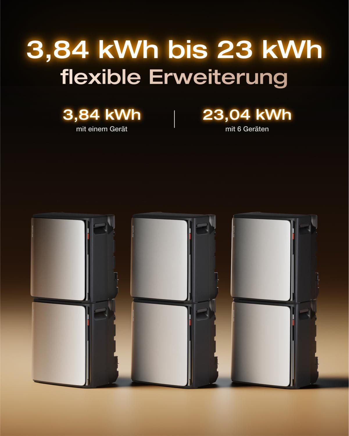 ECOFLOW STREAM Ultra et STREAM AC Pro, batterie solaire à câble parallèle noir – Image 11