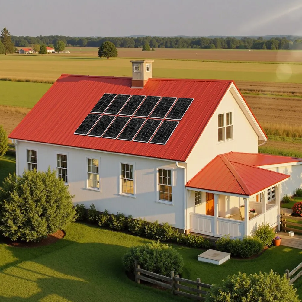 VEVOR Kit solaire complet hors réseau 2400W 48V, avec 12 panneaux solaires – Image 5